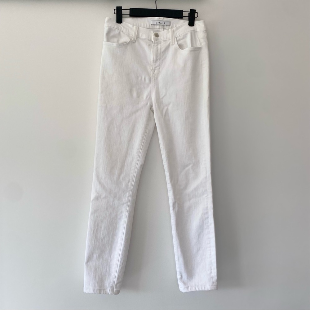 J Brand Maria High Rise White Skinny Jeans Size 29 - Picture 2 of 11